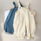 Denim Overalls Trousers Summer Children Middle And Small Children Korean