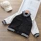 New Boys Handsome Baseball Uniform Coat Stand Collar Jacket