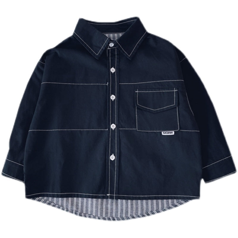 Baby Boy's Long Sleeve Shirt