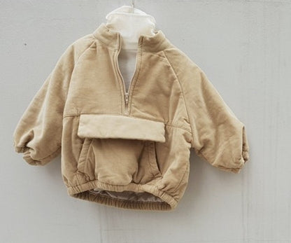 Ancient Fleece Pullover With Cotton Jacket