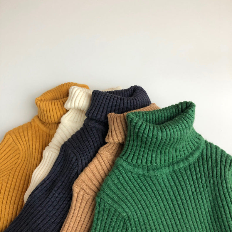 Turtleneck Knit Pullover