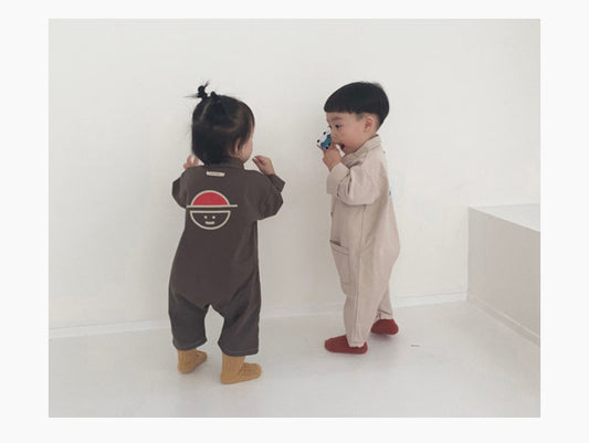 Ins Korean Baby Autumn One-Piece Outerwear For Boys And Girls