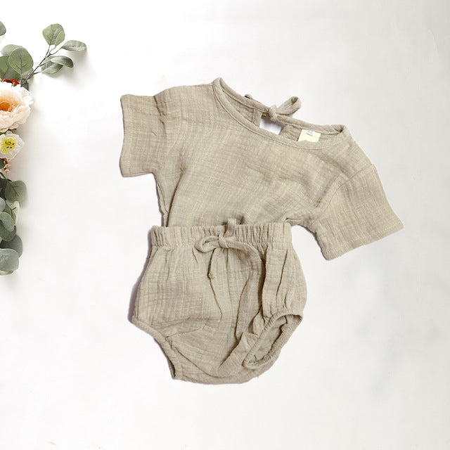 Two-pieces Summer Linen