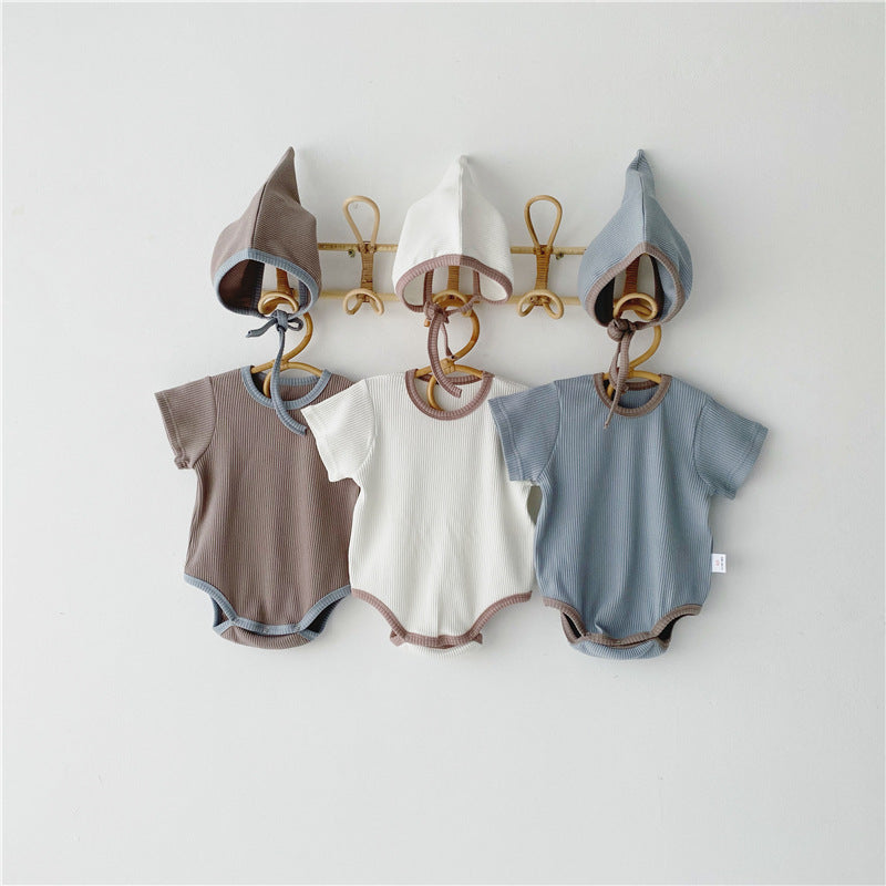 Bodysuit with pointed cap