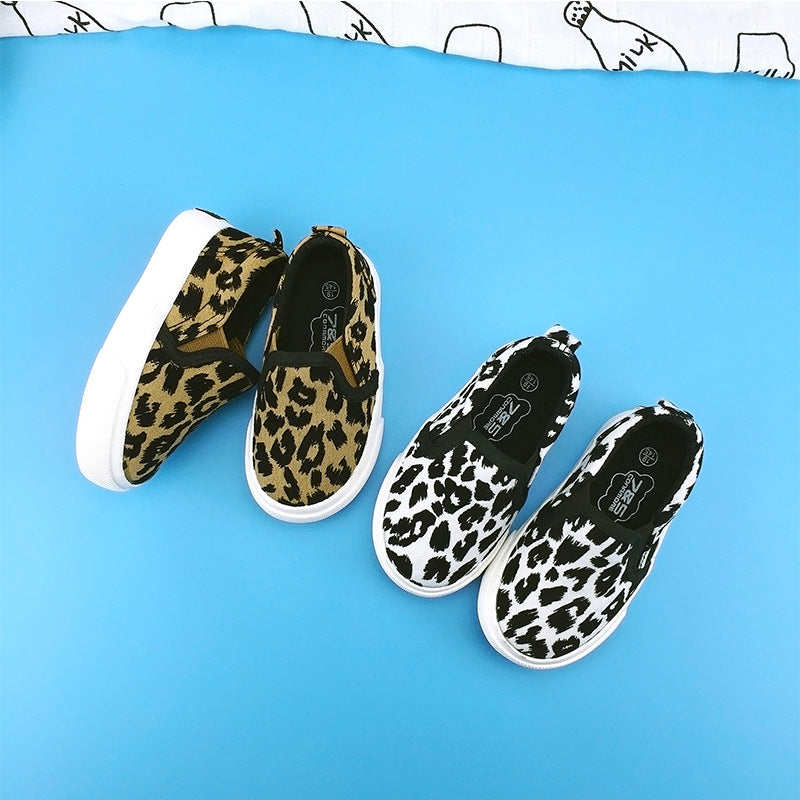 Leopard baby shoes