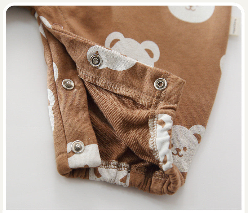 Bear Cotton Romper