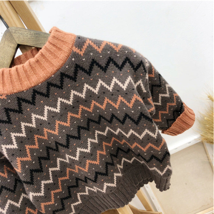 Pattern Baby Sweater