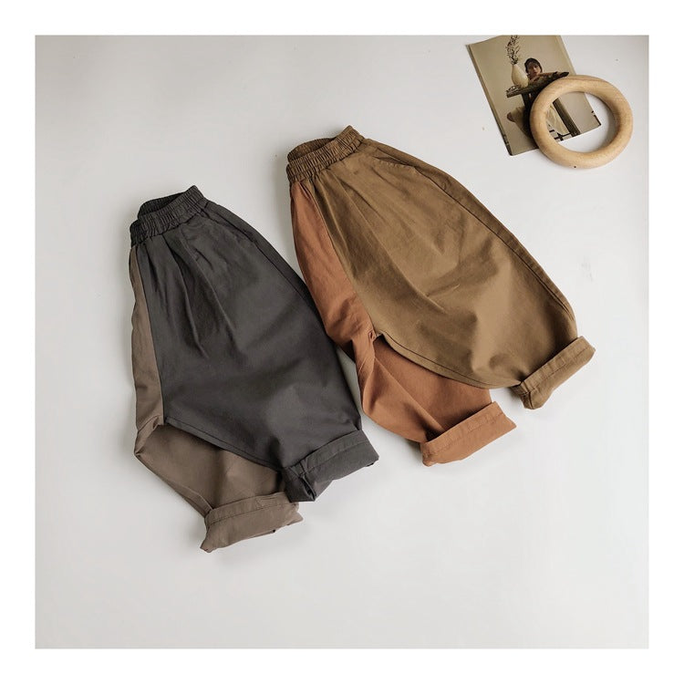 Baggy pants duo color