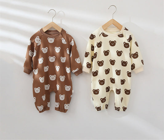 Bear Cotton Romper