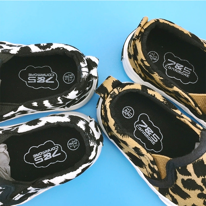 Leopard baby shoes