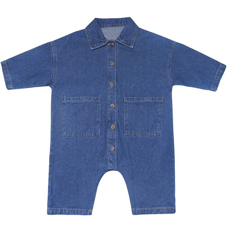 New Hot Sell Baby Jumpsuit Romper Denim