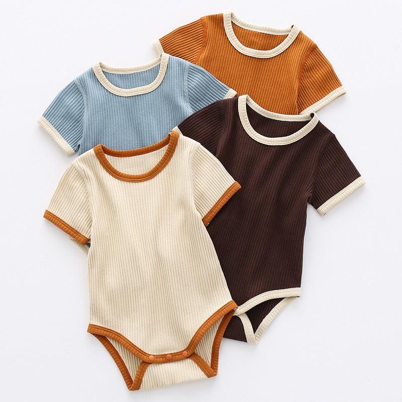 Baby Summer Short Sleeve Bodysuit