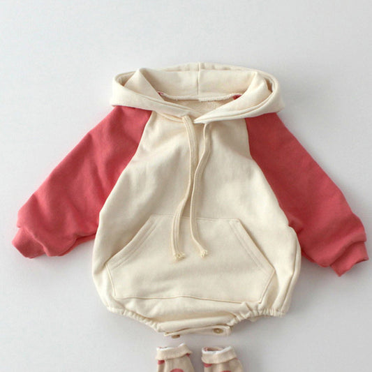 Cotton hoodie jumpsuit