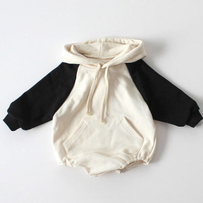 Cotton hoodie jumpsuit