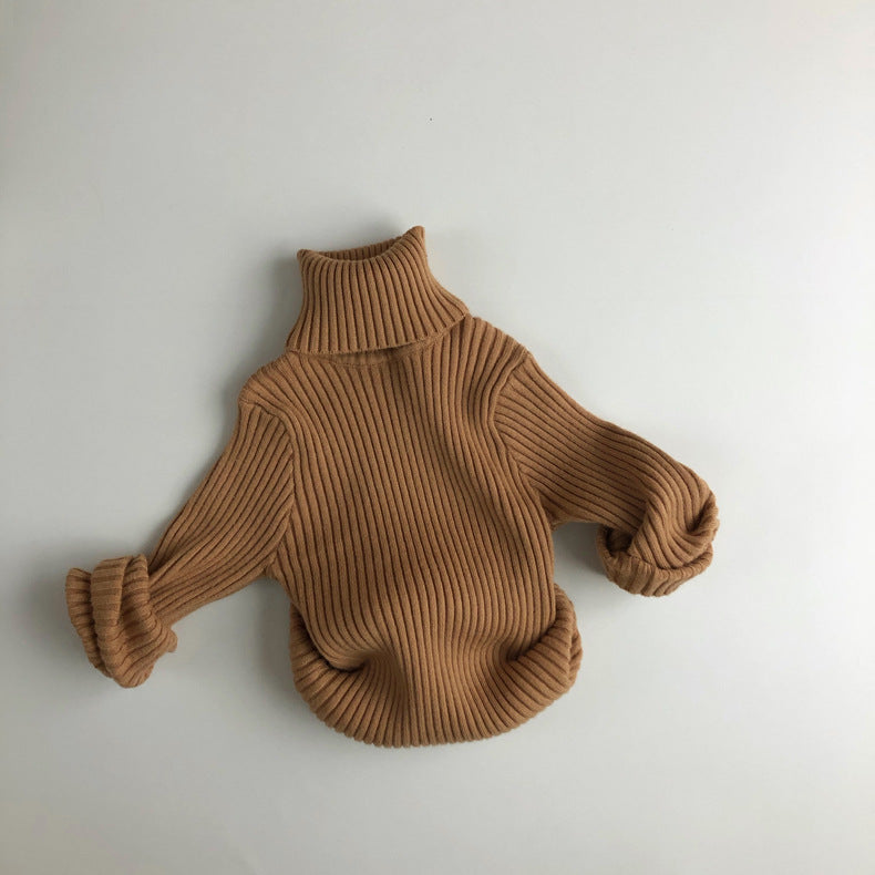 Turtleneck Knit Pullover