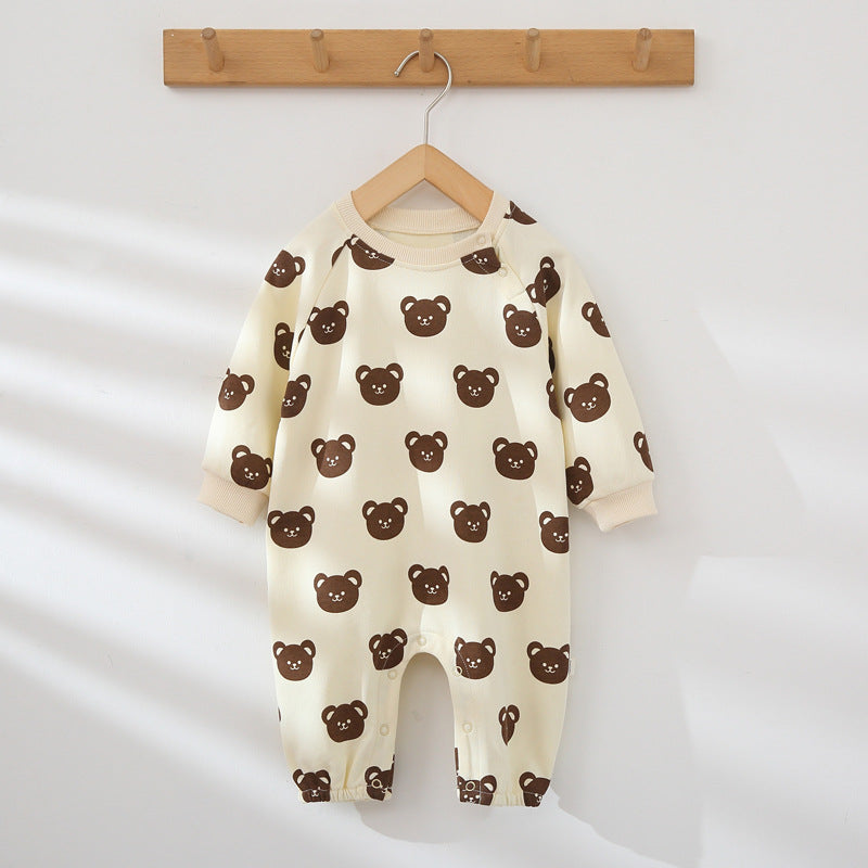 Bear Cotton Romper