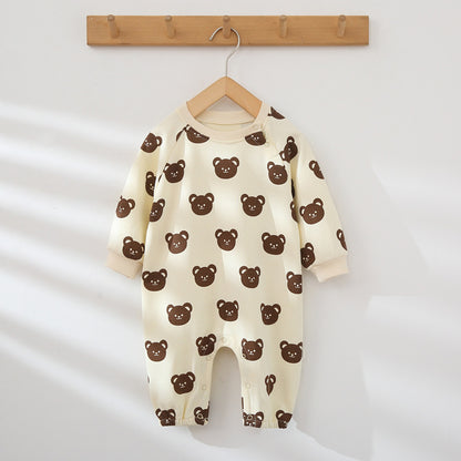 Bear Cotton Romper