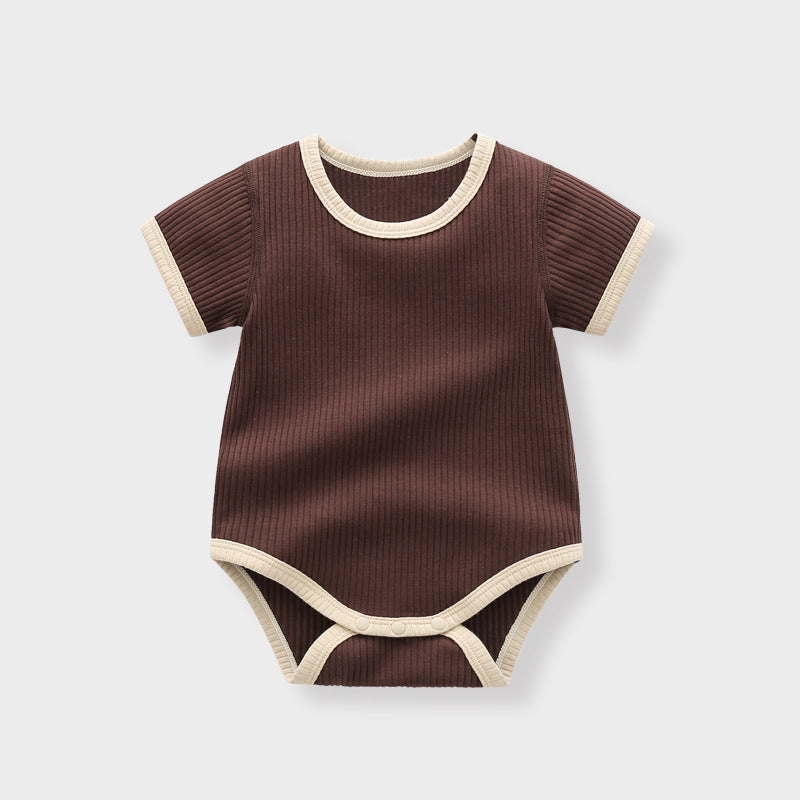 Baby Summer Short Sleeve Bodysuit