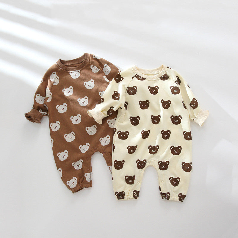 Bear Cotton Romper