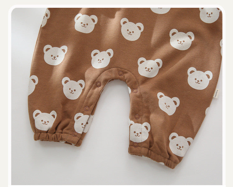 Bear Cotton Romper