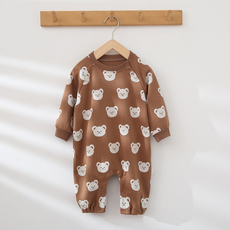 Bear Cotton Romper